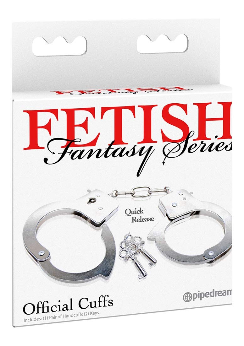 Fetish Fantasy Official Handcuffs, Silver