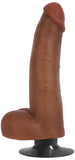 Jock Bareskin 8In Vibrating Latte Dildo W/ Balls