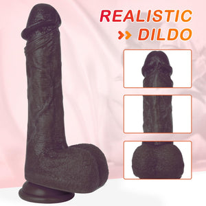 Adult Sex Toys Realistic Dildos, Thrusting Dildo Vibrator for Women, Penis G Spot Vagina Anal Stimulation with Different Vibrati