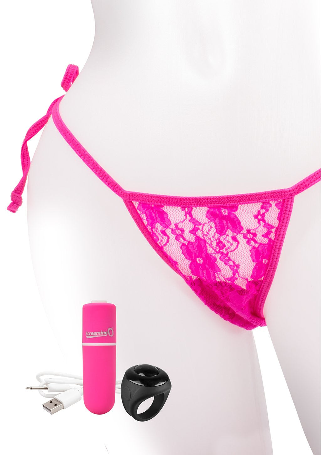 Screaming O My Secret Charged Remote Control Panty Vibe | Female Vibrator (Pink)