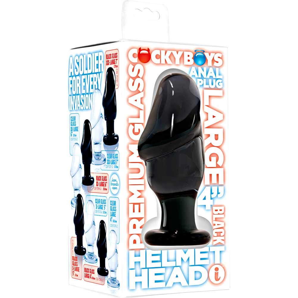 Raging Stallion Helmet Head, Large, Black