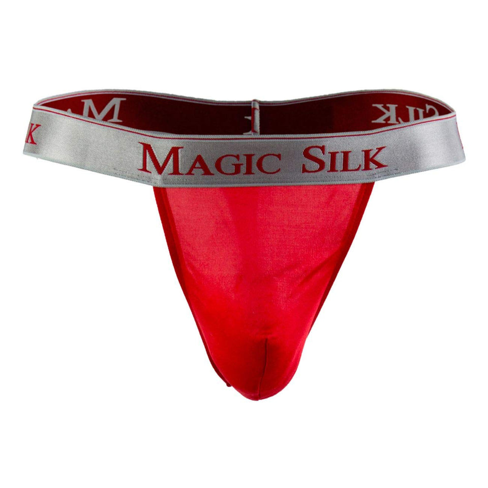 Magic Silk Micro Thong, Cobalt, Large