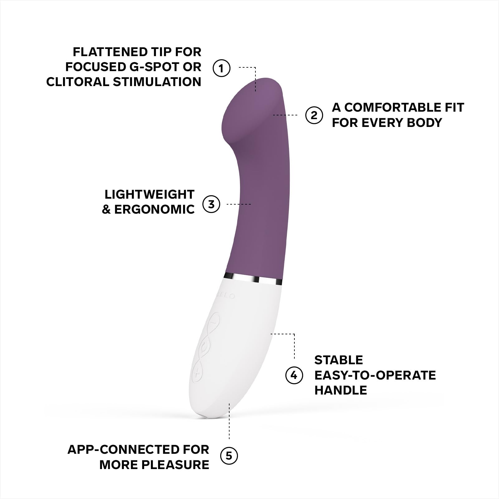 Lelo Gigi 3 App G-Spot Vibrator Plum