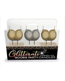 Glitterati Boobie Candle Set
