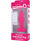 Screaming O My Secret Remote Vibrating Plug-Pink