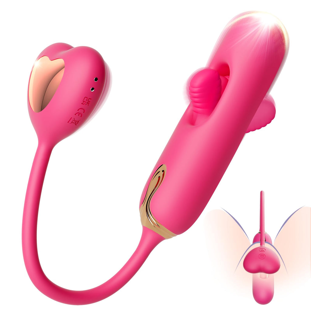 G-spot Vibrator Sex Toys for Women - 3 in 1 Clitoris Sex Stimulator Female Adult Toys for Nipple Anal Vagina with 10 Vibrating &