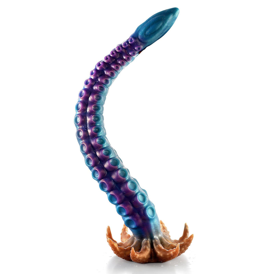 Anal Tentacle Dildo Adult Sex Toys, 22.8 '' Realistic Anal Dildo with Strong Suction Cup, Silicone Dildo Anal Plug for G Spot &