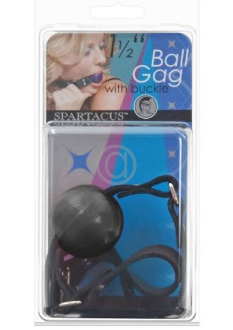 15 Ball Gag wBuckle  Black Bondage  Sensation Play