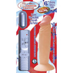 Novelties By Nasswalk All American Whopper Vibrator, 6-Inch, Flesh