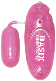 Basix Rubber Jelly Egg - Pink