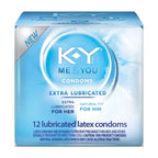 K-Y Extra Lubricated Latex Condoms 12 Count