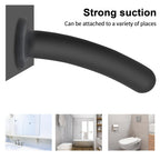 Dildo Anal Plug Trainer Kit, 3 Sizes Butt Plug Anal Toys Silicone Black Dildo with Strong Suction Cup Prostate Vaginal G Spot Se