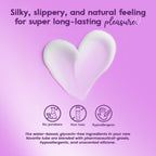 Sliquid Silk Intimate Lubricant - Silicone & Water-Based Lube Blend for Women/Men/Couples, Hypoallergenic Lube, Hybrid Silicone
