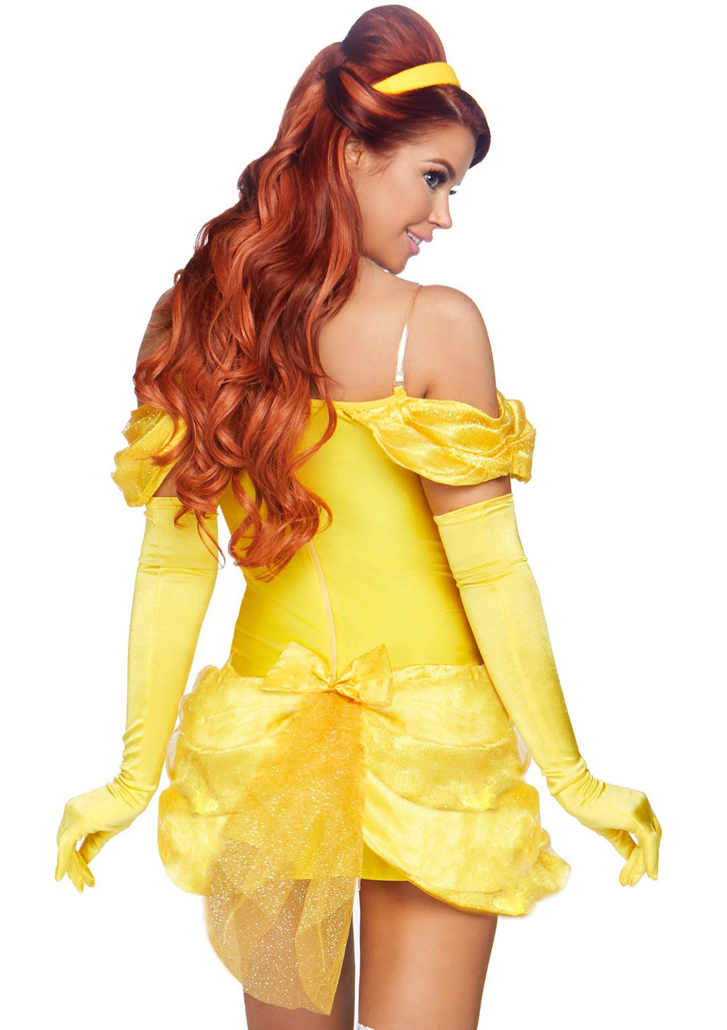 Leg Avenue 3 Pc Storybook Bombshell, Incl Gold Color