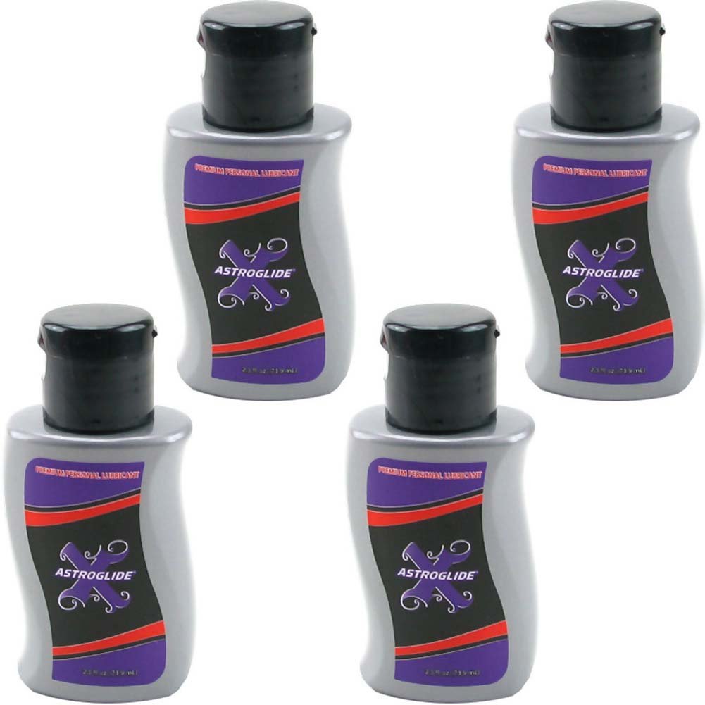 Astroglide X - 2.5 oz Lubricants 4-Pack