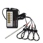 4-Ring Male Masturbation Adjustable Penis Ring with Beads Electric Shock Metal Urethral Plug Male Electric Shock Sex Toy