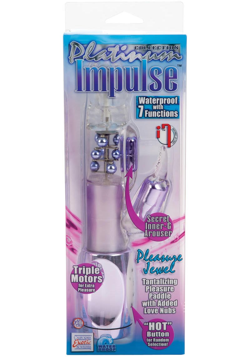 California Exotic Novelties Platinum Collection - Impulse Pleasure Jewel, Purple