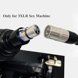 TenFruit 3XLR to 3XLR Connetor with Spring Extension Rod Sex Machine Device Attachements 3XLR Adapter for 3XLR Dildo Masturbator