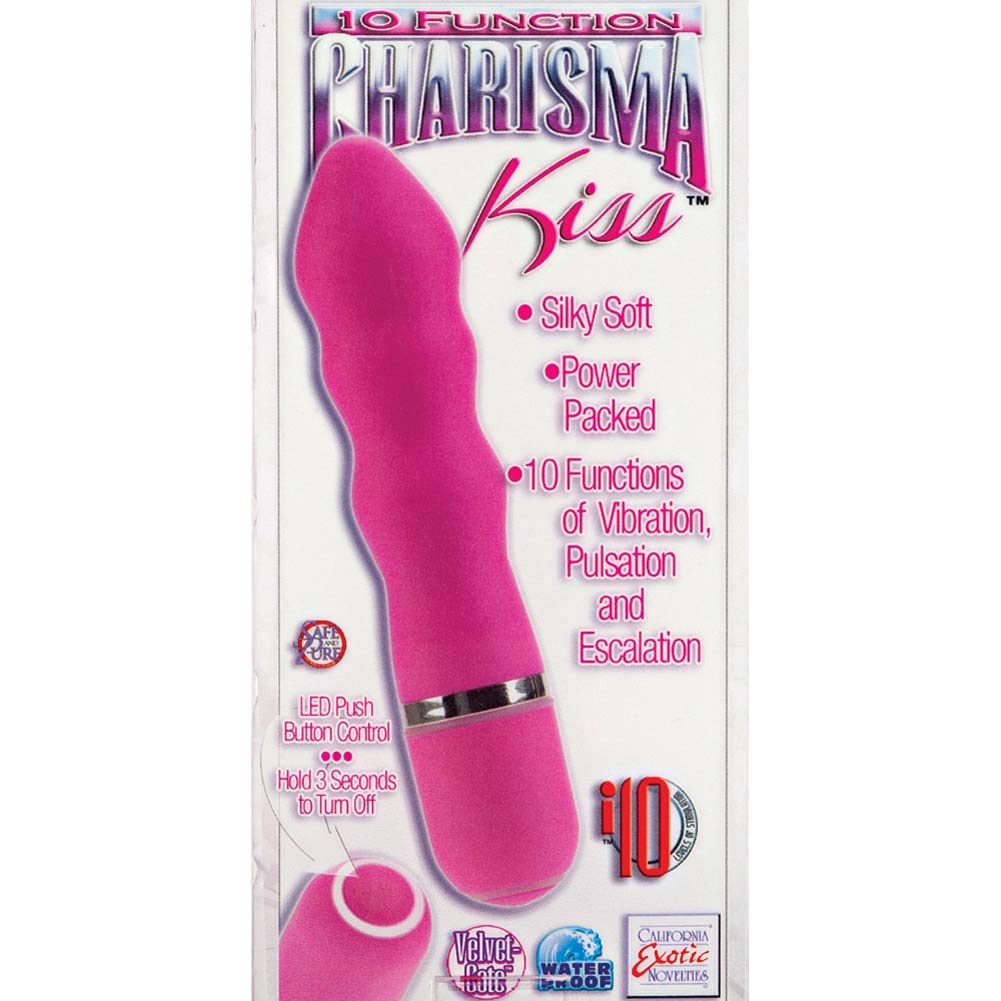 California Exotic Novelties 10-Function Charisma Kiss, Pink