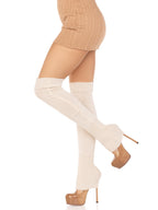 Extra Long Ribbed Knit Leg Warmers