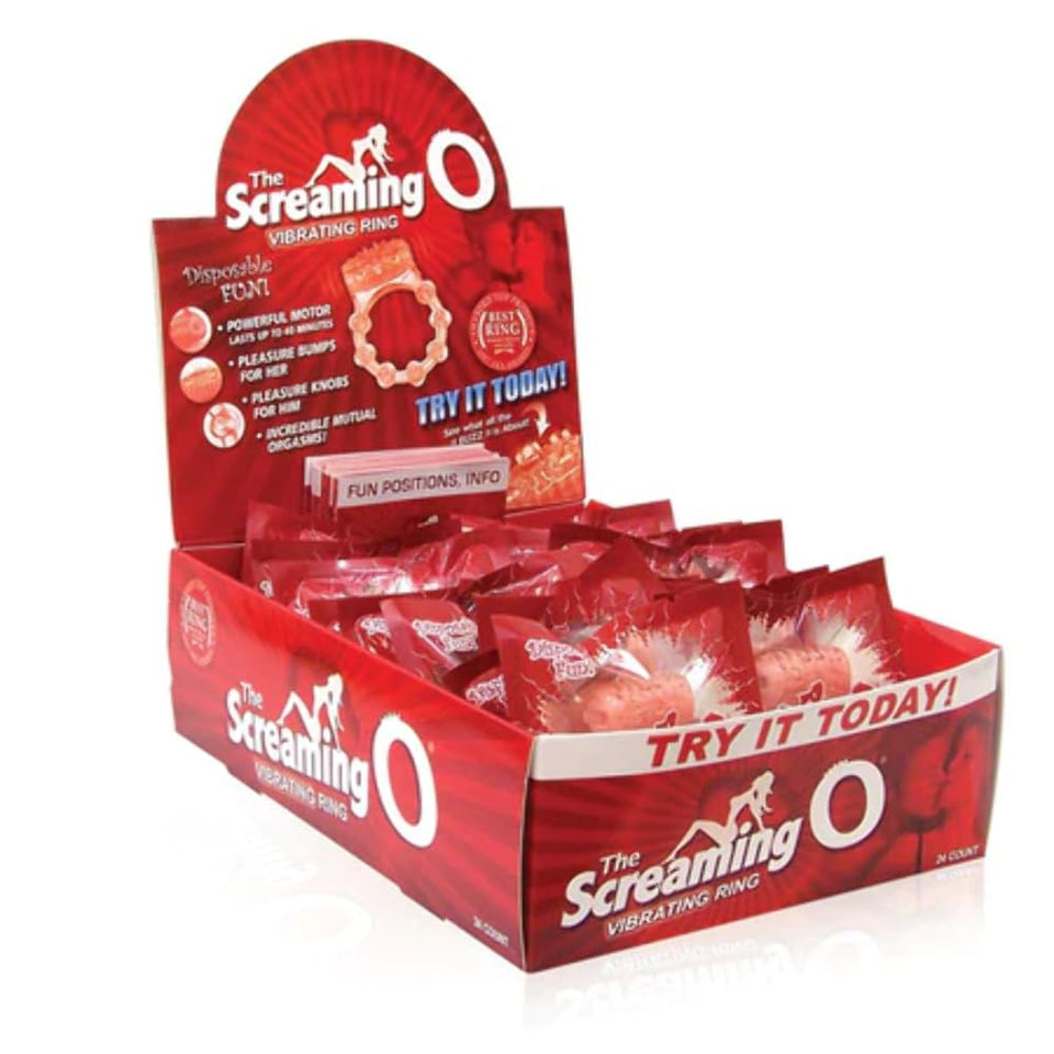 The Screaming O Vibrating Ring - 24 Count P.O.P. Box Display