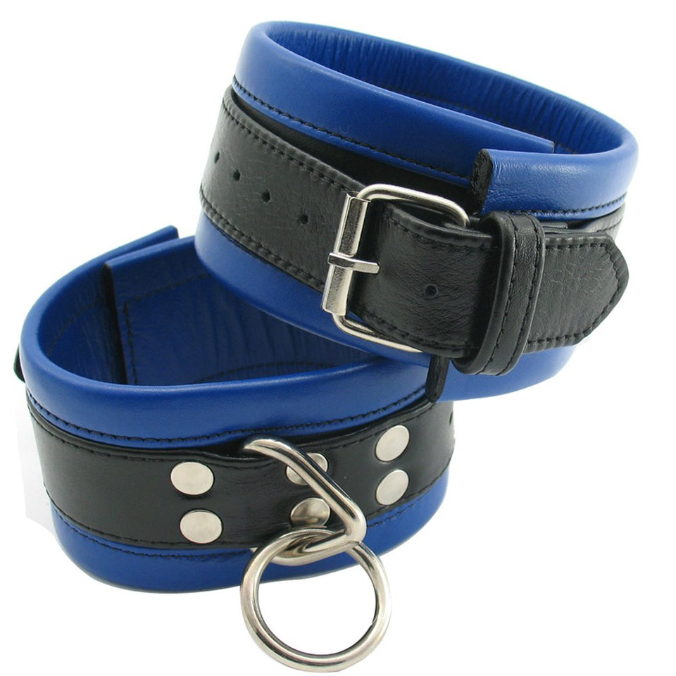 Ankle Cuffs Blk/Blue