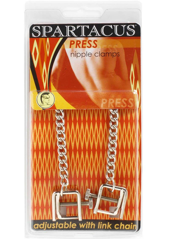 Flat Adj. Clamp W/Curbed Chain
