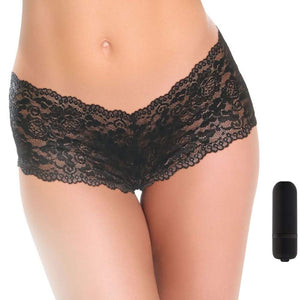 (D) ADAM & EVE CHEEKY VIBRATIN PANTY W/ BULLET