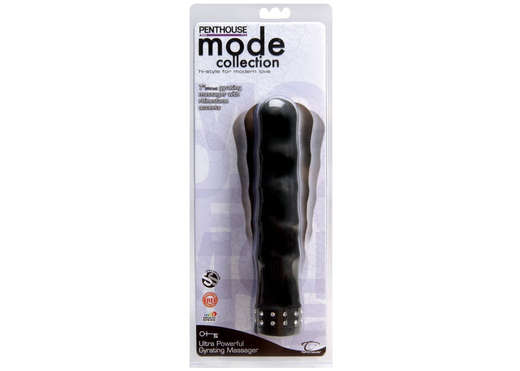 Penthouse Mode Ultra Powerful Gyrating Massager, Black