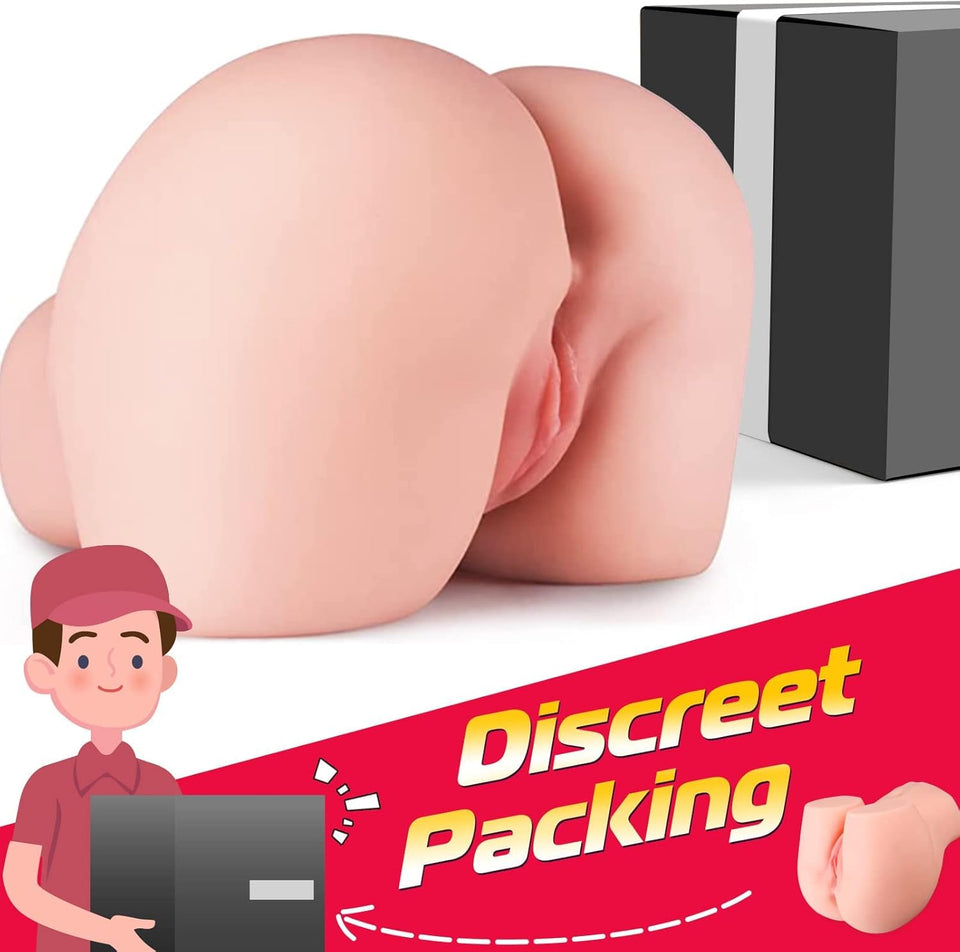 BIG SHOCKED Sex Dolls for Men - Men's Sex Dolls Male Masturbators Realistic Adult Male Sex Dolls Stroker 3D Lifelike Soft Butt w