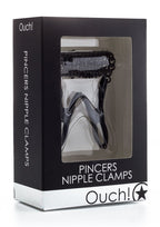 Ouch! Pincers Nipple Clamps, Black