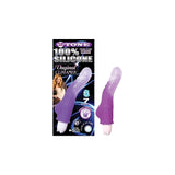 2 Tone 100% Silicone Vaginal Climaxer - Purple