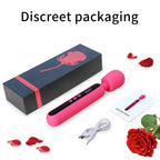 Vibrator Wand Adult Sex Toys & Games Vibrating Massager for Clitoral Stimulation Powerful Vibrator Pleasure with 10 Modes LCD Di