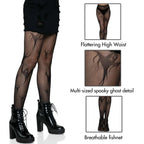 Spooky Ghost Fishnet Tights.