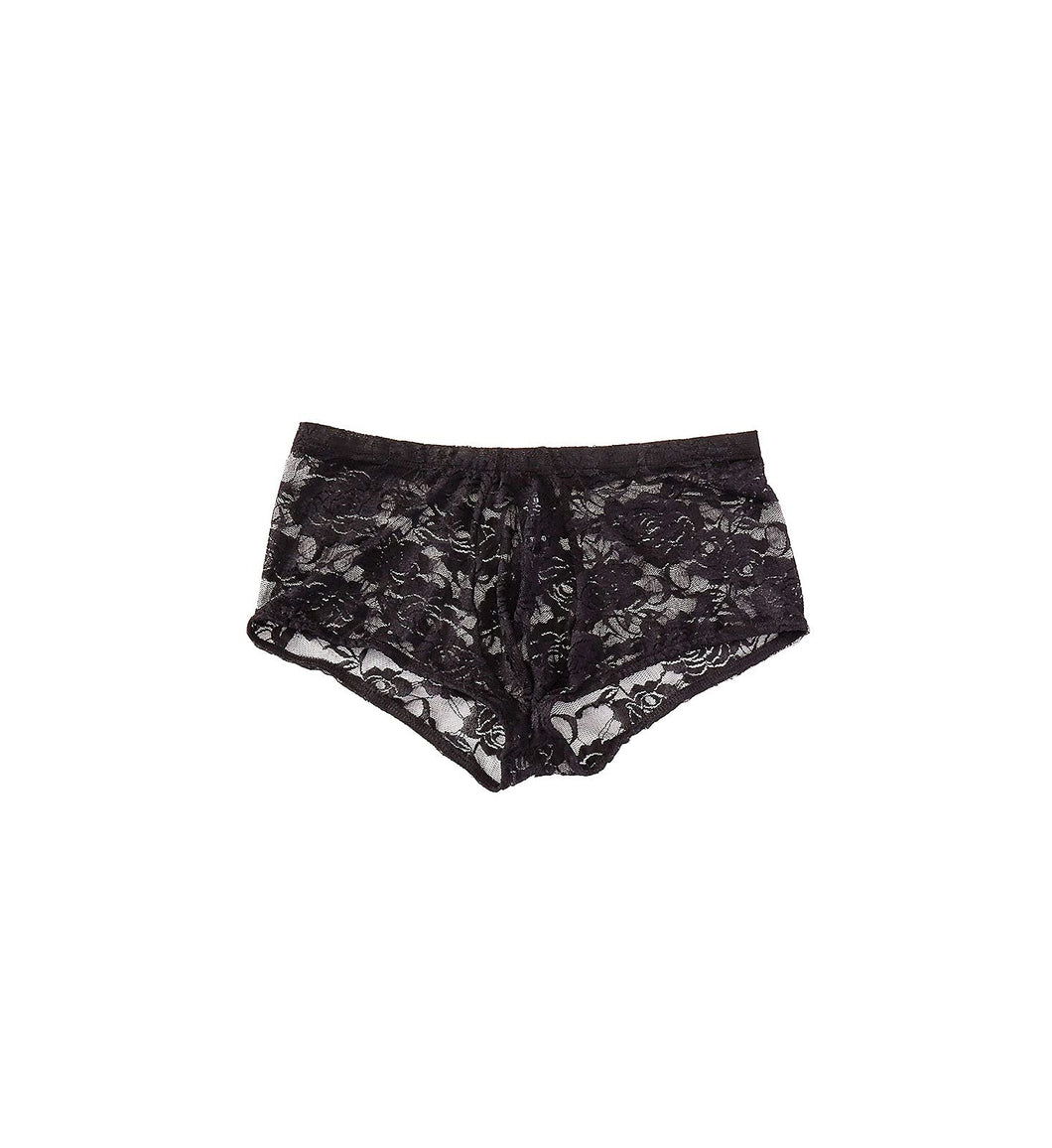 Male Power Stretch Lace Mini Trunk 145162 XLBlack