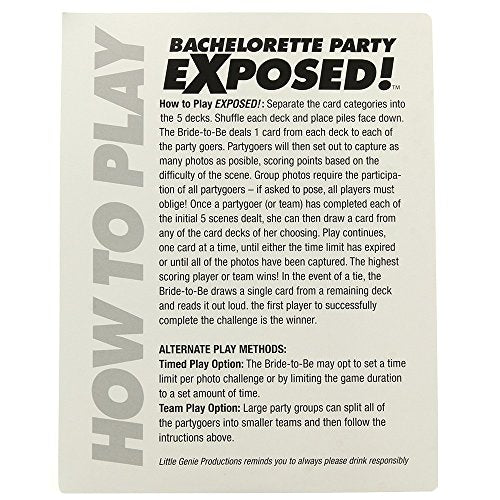 Little Genie Bachelorette Party Exposed Game