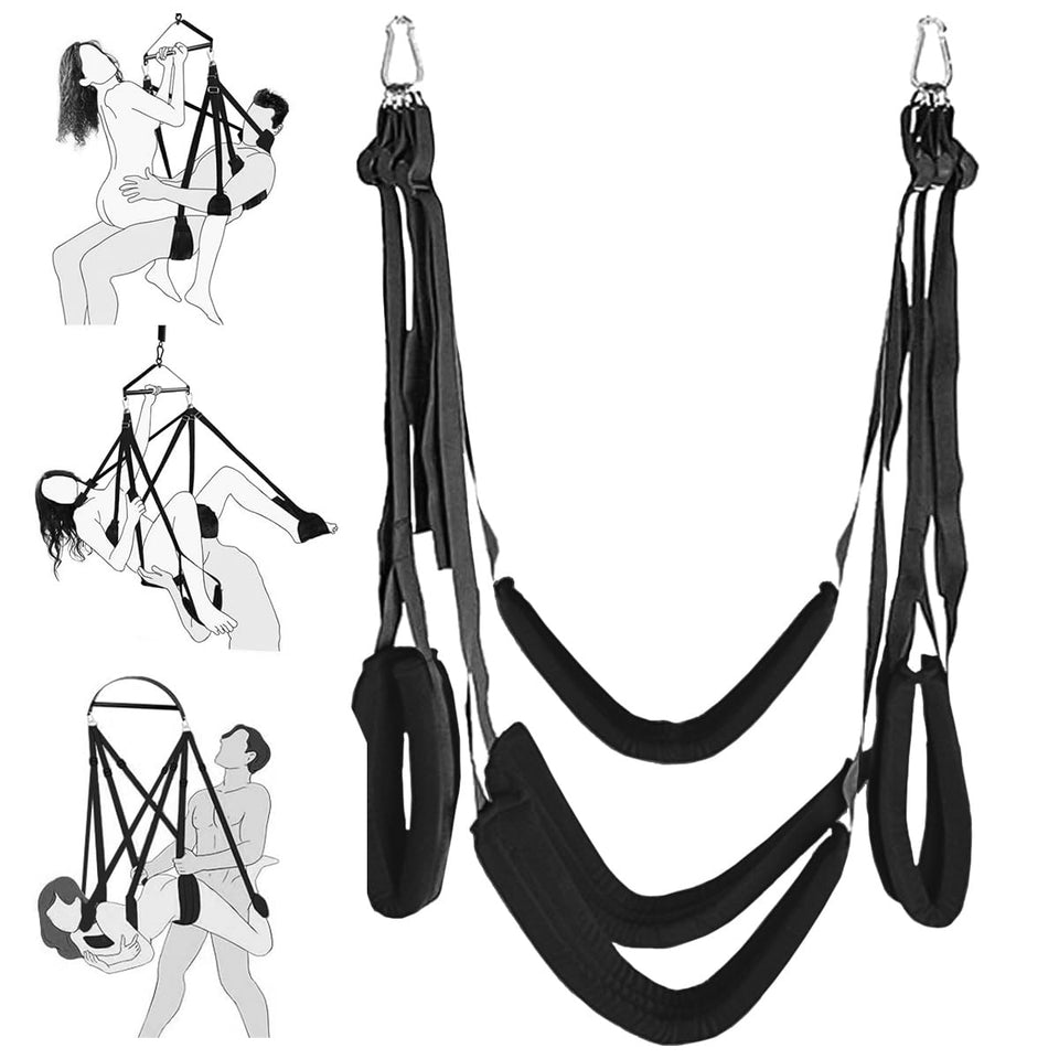 Sex Swing Sex Toys for Couples BDSM Bondage Restraints Sex Slings for Adult Couples with Adjustable Straps Sex Restraint Toys