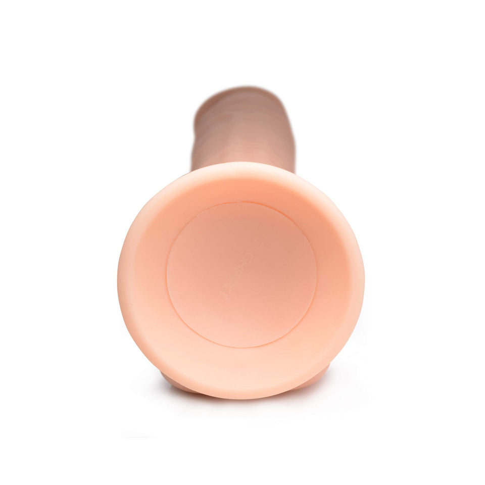 Fleshstixxx 9In Silicone Dong W/ Balls Vanilla