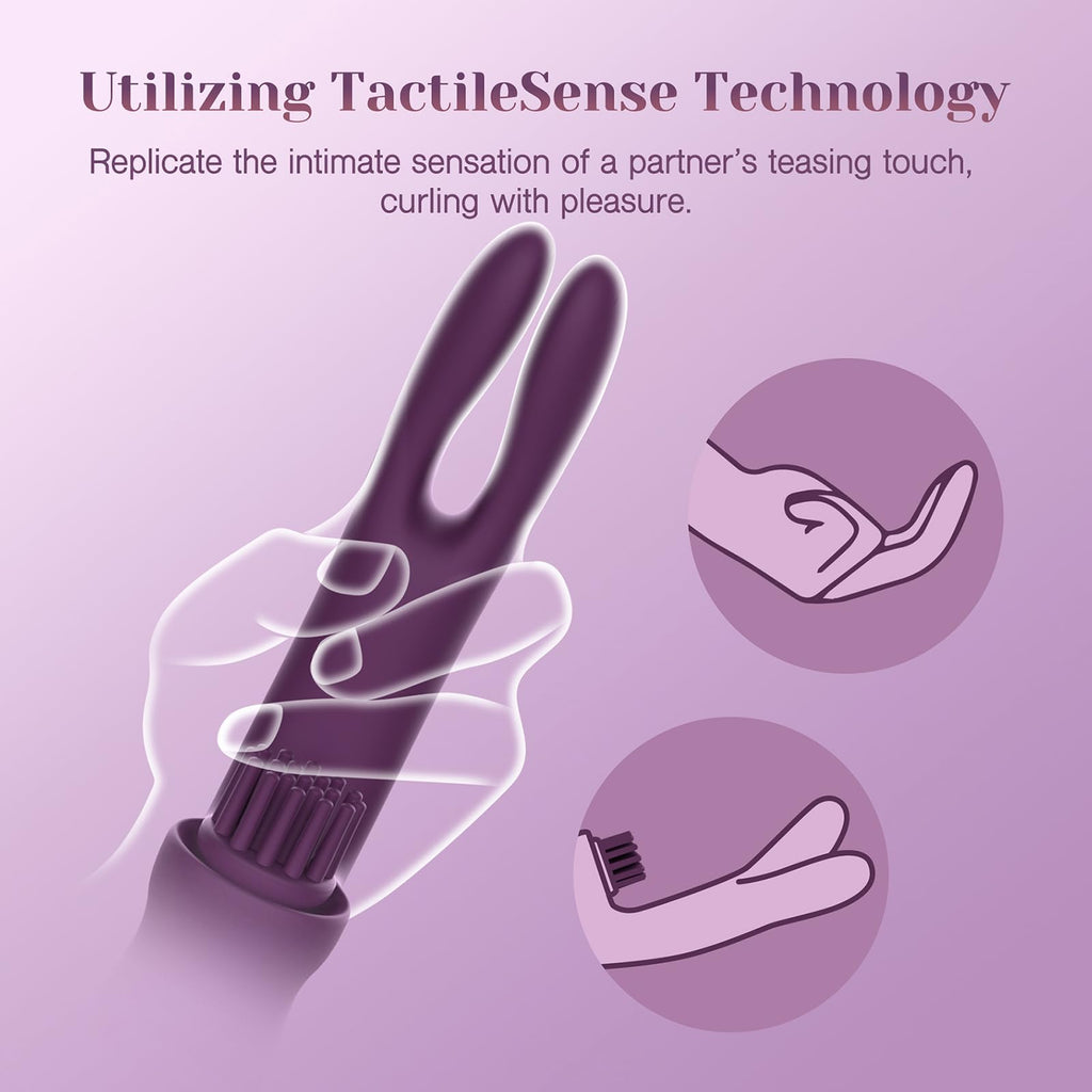 Tracy'S Dog Come-Hither Clitoral Tickling Rabbit Vibrator - Women Sex Toys For G Spot Clit Nipple Stimulation - Adult Toys For F