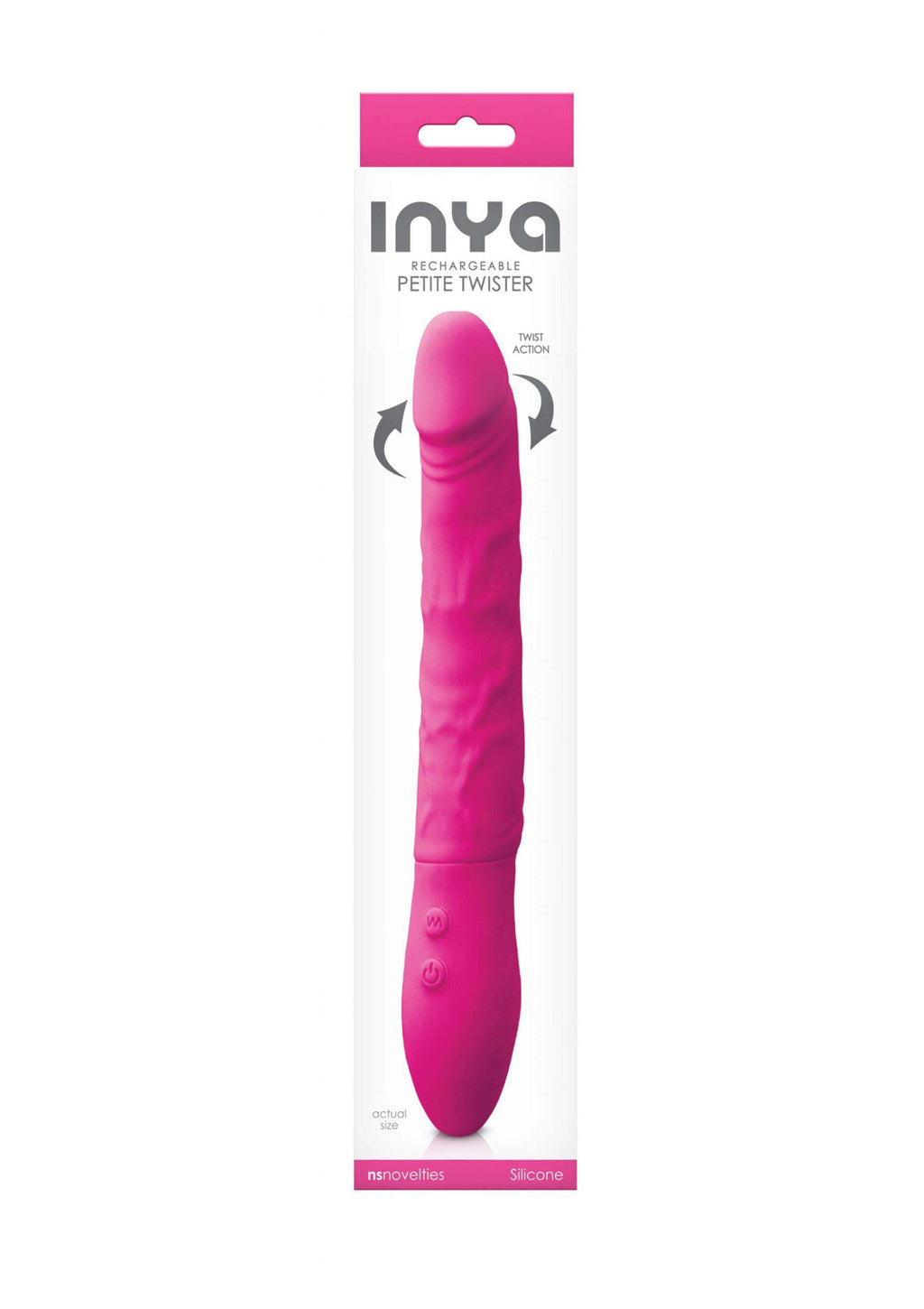 Inya Petite Twister Vibrator (Purple)