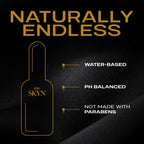 SKYN Naturally Endless Personal Lubricant - 8.5 oz - Water Based Lube for Men, Women and Couples, Safe with Latex and Latex-Free