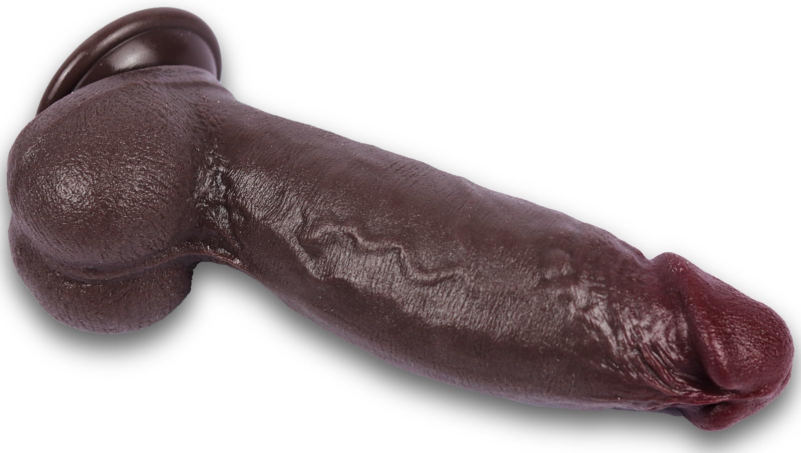 8 '' Huge Thick Big Black Dildo - Tantastar BBC Dual Density Silicone Anal Dildo, 7 '' Girthy Fat Giant Dildos with Suction Cup,
