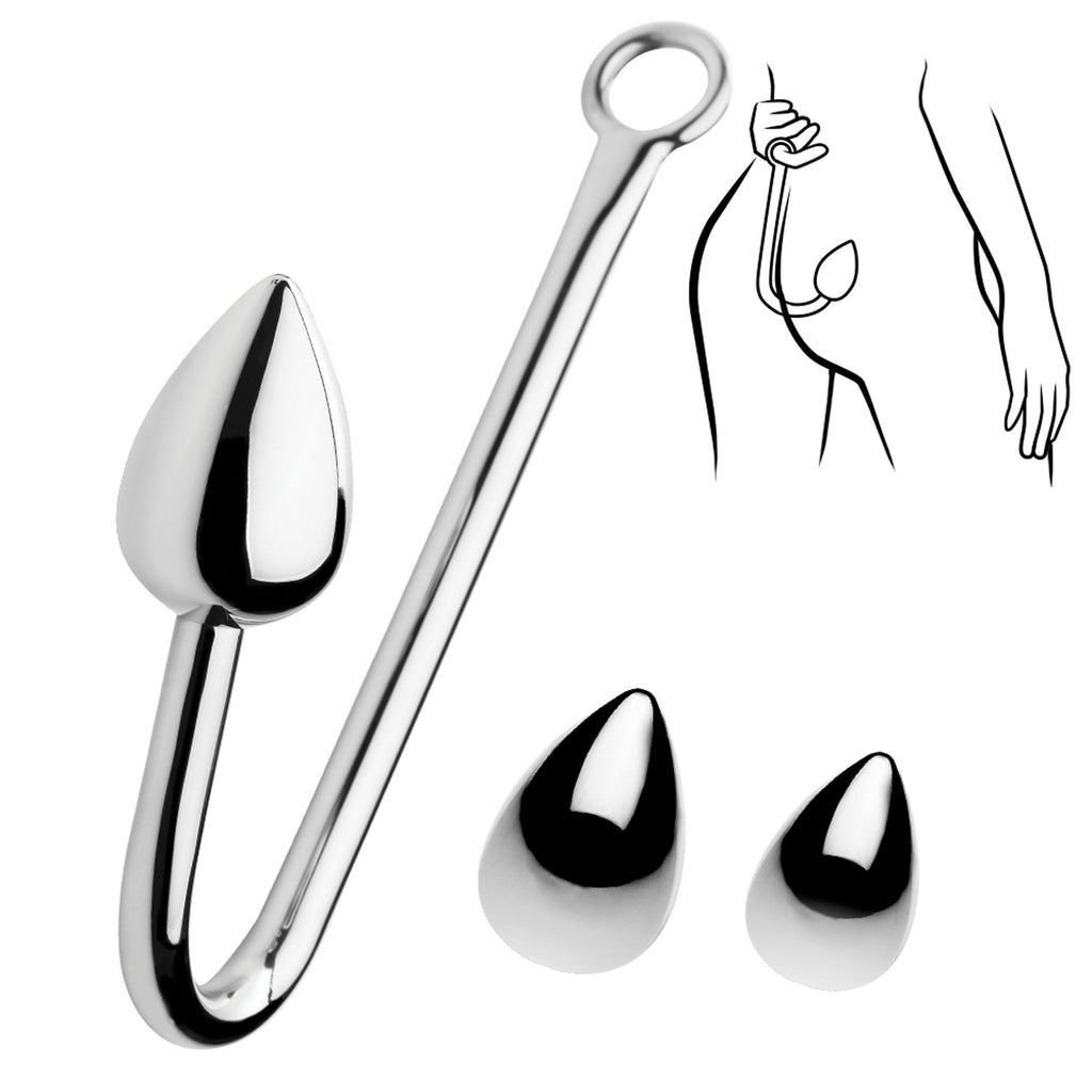 Master Series Anal Hook Trainer W/ 3 Plugs