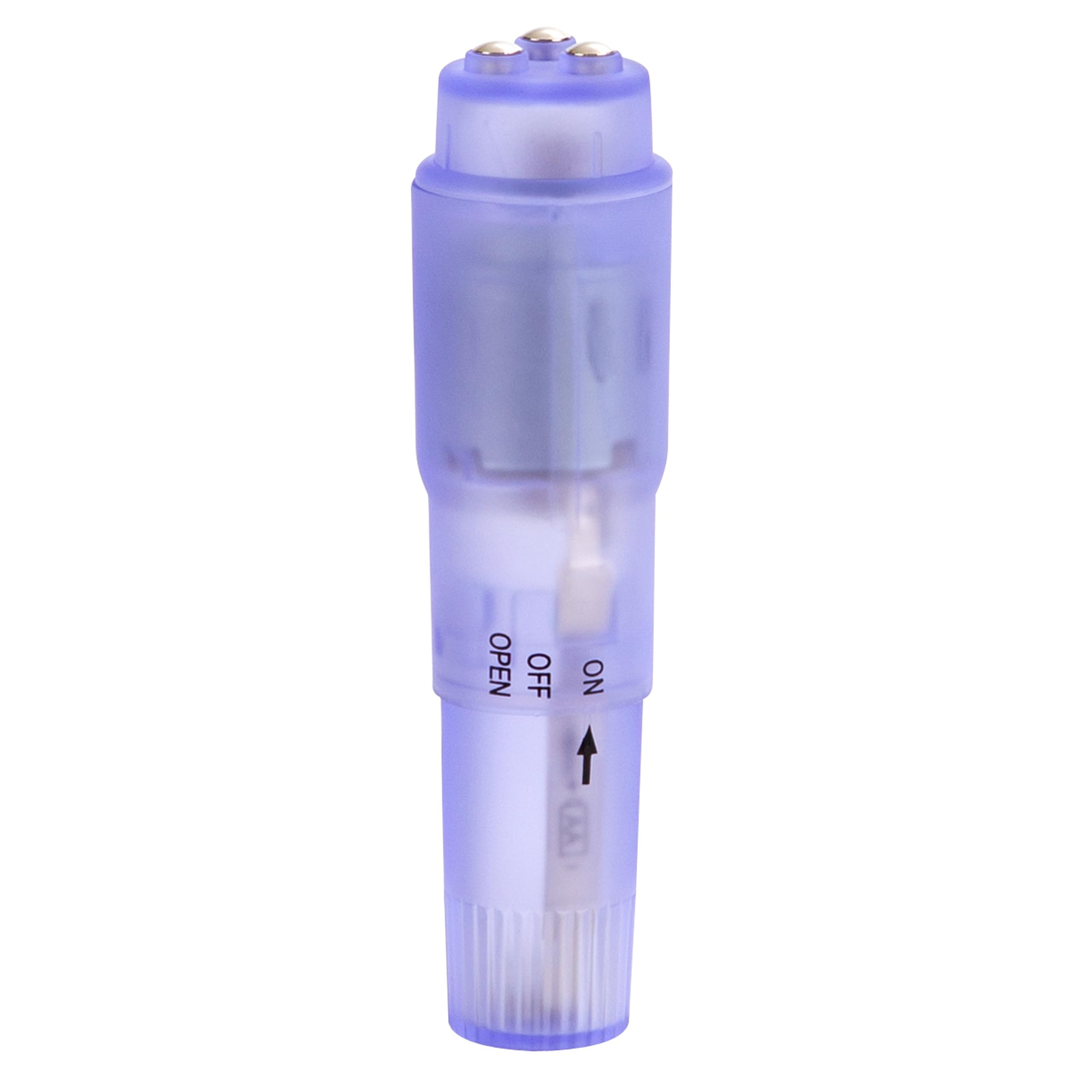 Calexotics First Time Travel Teaser Kit - Waterproof Bullet Vibrator - Adult Toys For Couples - Wireless Pocket Massager With Pleasure Tips - Purple