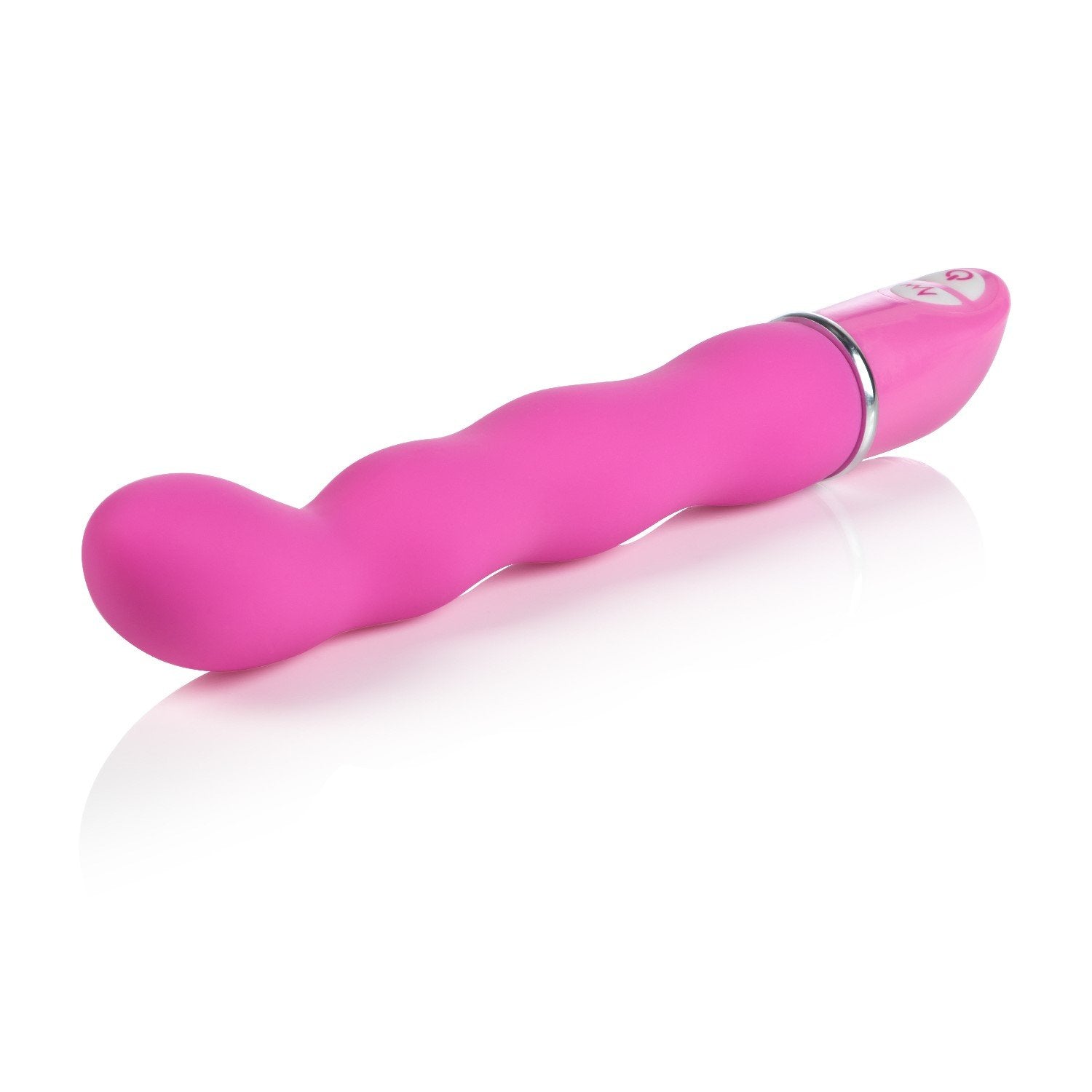 Calexotics Lia 10-Function Waterproof Silicone G Contour Magic Vibe Vibrator Massager - Pink