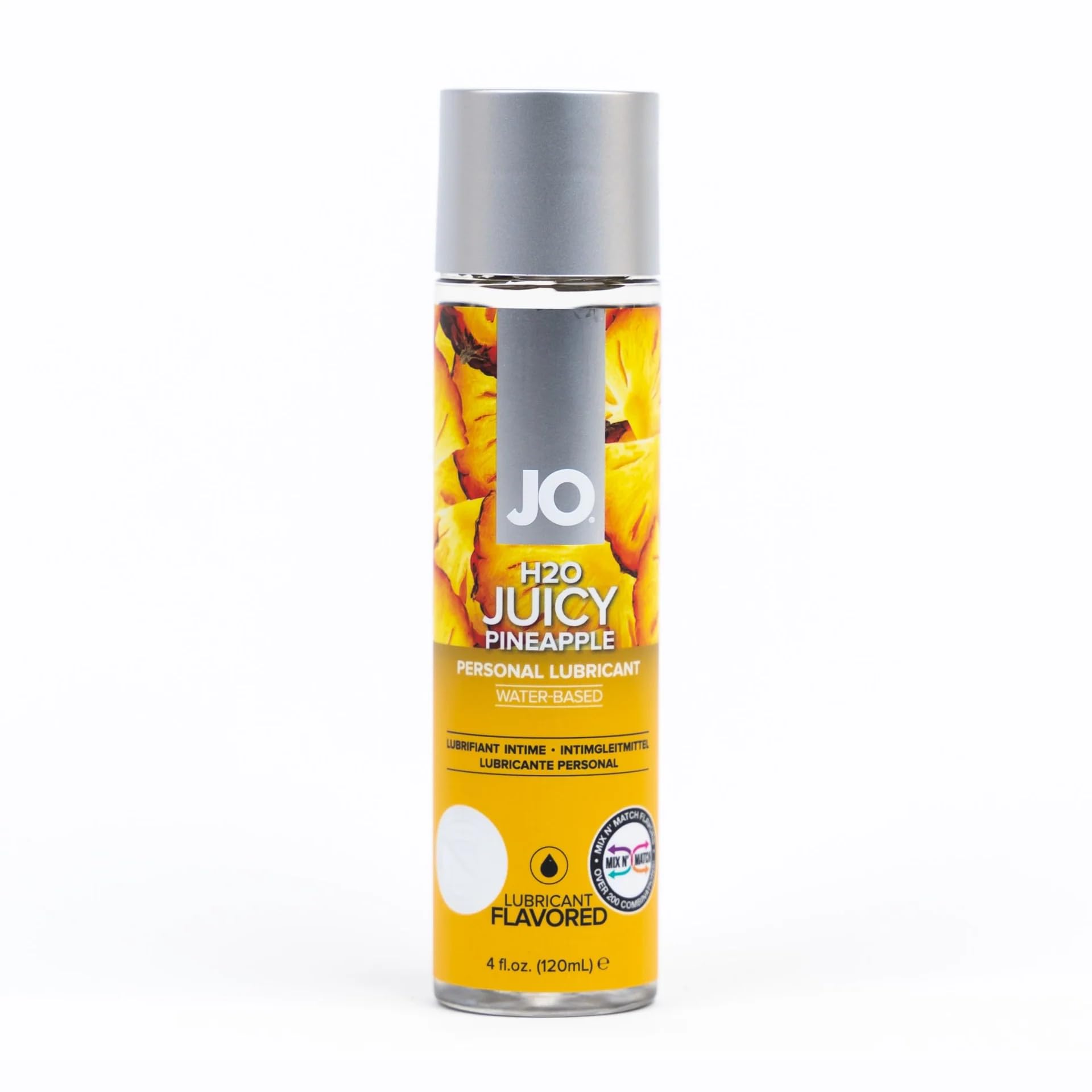 System Jo H2O Flavored Lubricant Juicy Pineapple Water Based Lubricant : Size 4 Oz
