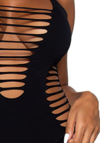 Seamless Shredded Racer Back T