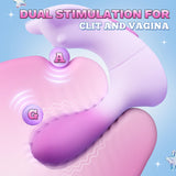 Detachable Wearable Dildo Vibrators with Separate Clit Stimulation, Butterfly Panty Vibrator with Wireless Remote Control and 7