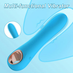 G Spot Vibrator Dildo, Tuitionua Realistic Silicone Dildos with 10 Vibration Modes, Soft Bendable Clitoral Vibrators, Vibrating