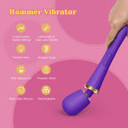 Tracy 's Dog Adult Toys, Vibrator Wand with 5 Vibrations and 3 Speeds, Adult Sex Toys for Clitoral Stimulation, Magic Cordless H